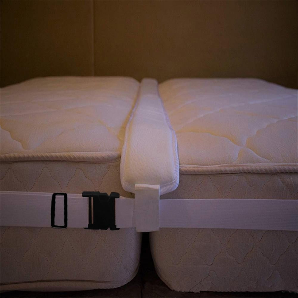 Kit Conector de Camas Solteiro em Casal, Preenchimento de Vão de Cama, Conector de Colchão para Hóspedes