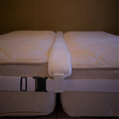 Kit Conector de Camas Solteiro em Casal, Preenchimento de Vão de Cama, Conector de Colchão para Hóspedes