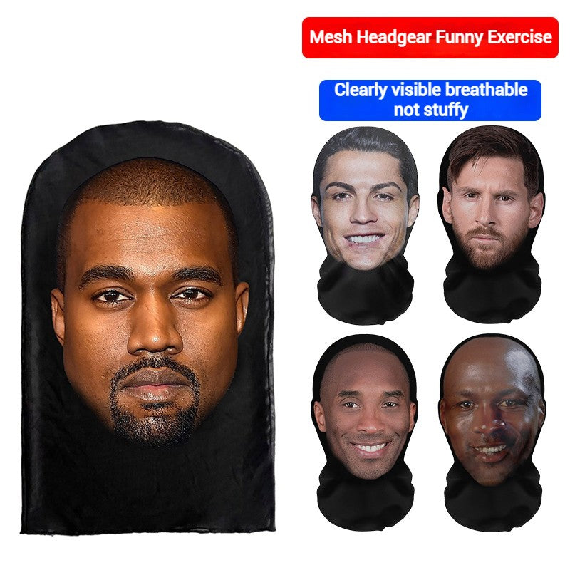 3D Mask Realistic Face Masks Mascaras Realistic Mask Cosplay Prop Funny Mesh Mask Full Face Headwear Mascaras Realistas De Caras
