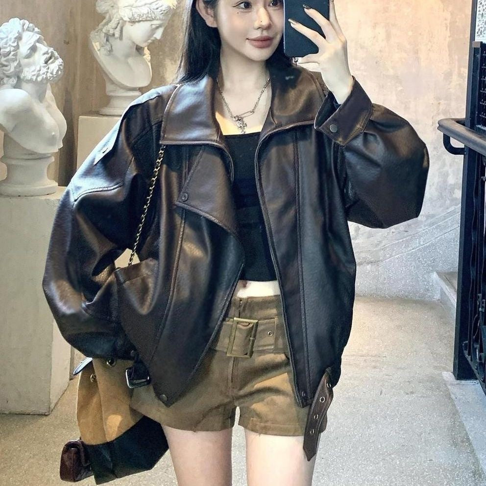 Biker Jackets Womens Jacket Unique Winter Jacquard Badge Uniforms Pilots Aviation Aviator Embroidered Epaulets Formal Decorative