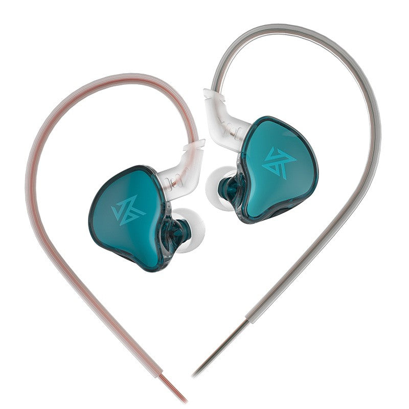 KZ EDC  EDCX Wired Headset Hanging In Ear Earbuds Headphones With Microphone Game Sport Monitor Noice Cancelling Earphones