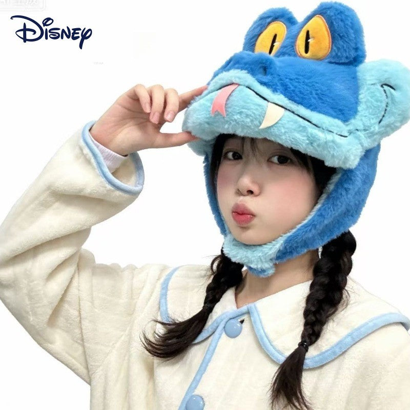 Disney Zootopia 2 Kawaigari Chapéu de Pelúcia de Cobra Desenho Animado Anime Chapéu Fofo Almofada em U Travesseiro Quente de Inverno Para Escritório Presente para Meninas