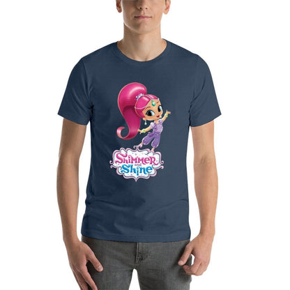 Shimmer And Shine T-Shirt men t shirt cotton 100% black cotton t-shirt plain for man package T-Shirt