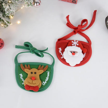 Natal Cão Gato Roupas de Estimação Chapéu Cachecol Acessórios de Fantasia Adereços de Cosplay Navidad Decoração de Ano Novo Festa de Natal Suprimentos para Animais de Estimação