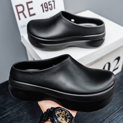 2025 Men Women Chef Shoes Non-slip Waterproof Oil-proof Shoes Comfortable Workers Slippers Outdoor Fishing Shoes EVA