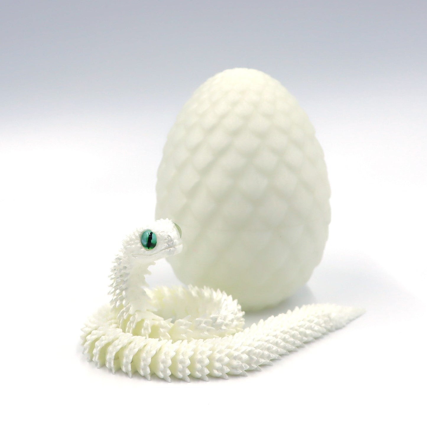 Ovos de Cobra de Impressão 3D Quentes Decoração Criativa para Casa Moldes de Cobra Que Reduzem a Pressão Itens de Decoração para Casa Figuras de Anime Giratórias e Móveis