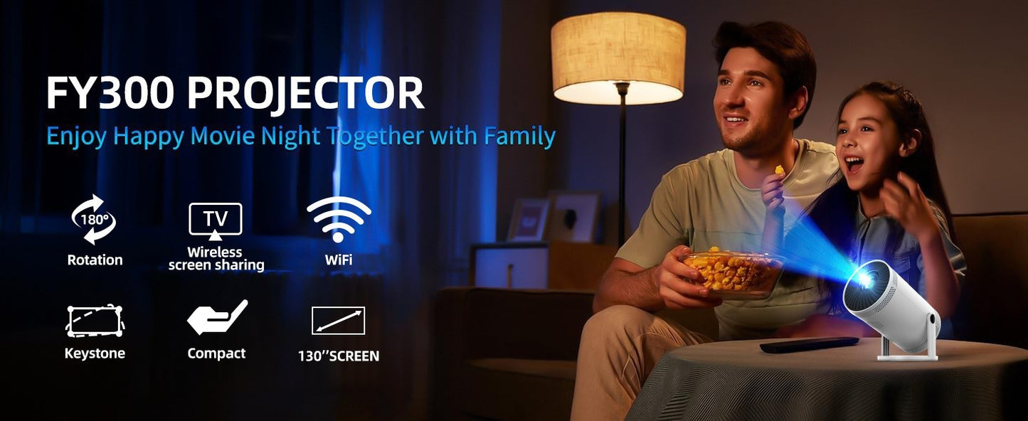 Projetor portátil externo de home theater Transpeed Android 11 260ANSI Projetor Allwinner 713 1280 * 720P4K180 BT 5.0