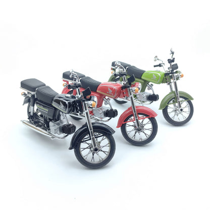 Brinquedo de carro de liga de metal para crianças, modelo de motocicleta, peça de exibição, presente para meninos, veículo de simulação realista, colecionável