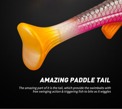 Isca Macia Grande Olho de Peixe 3D 19cm/63g Alta Resiliência Isca Falsa Artificial Adequada para Pesca de Barco e Pesca Marinha Isca Macia