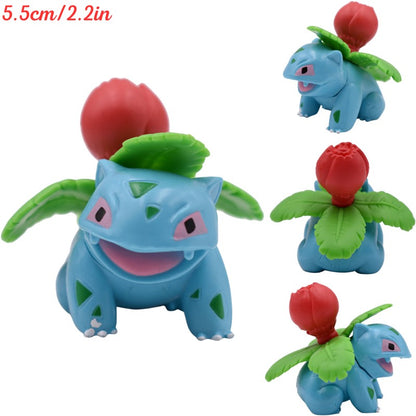 Pokemon Figure Toys Mega Charizard X Y Lugia Dialga Palkia Zekrom PVC Figurine Aggron Treecko Chespin Greninja Model Dolls Gifts