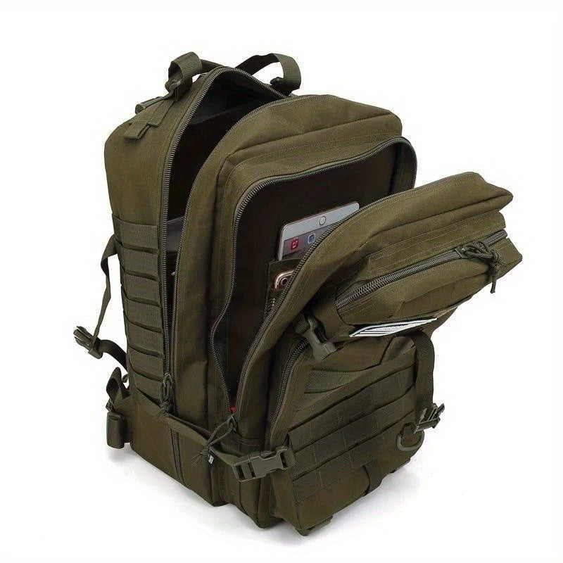 Mochila Tática Elite 50L/30L | Mochila de Trabalho e Militar 3X Mais Forte | Resistente e de Alta Durabilidade | Mochila de Sobrevivência MOLLE de 3 Dias