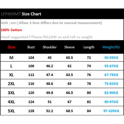 100% Cotton High Quality Spring Fall Fashion Men's Long-Sleeve Solid Color Casual Shirt Multi Pocket 6XL Large Size Cargo Jacket
