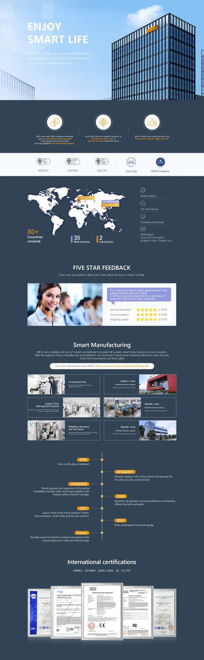 IMOU Outdoor Bullet 2C 5MP Wifi Camera Weatherproof AI Human Detection Outdoor Surveillance ip Camera