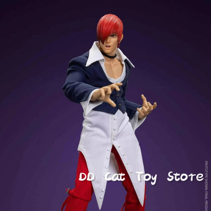 Em Estoque Tunshi Studio SNK 1/12 TS-XXZ-008 King Of Fighters 97 Iori Yagami Conjunto Completo Boneco Colecionável Escala Presente de Natal