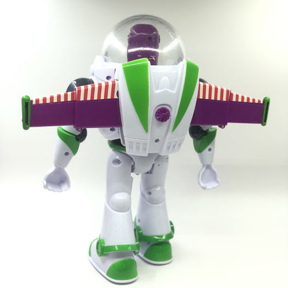 Boneco Articulado de 33cm do Buzz Lightyear de Toy Story 4 da Disney Pixar com Corpo de Pano, Fala e Edição Limitada para Coleção, Decoração e Presente