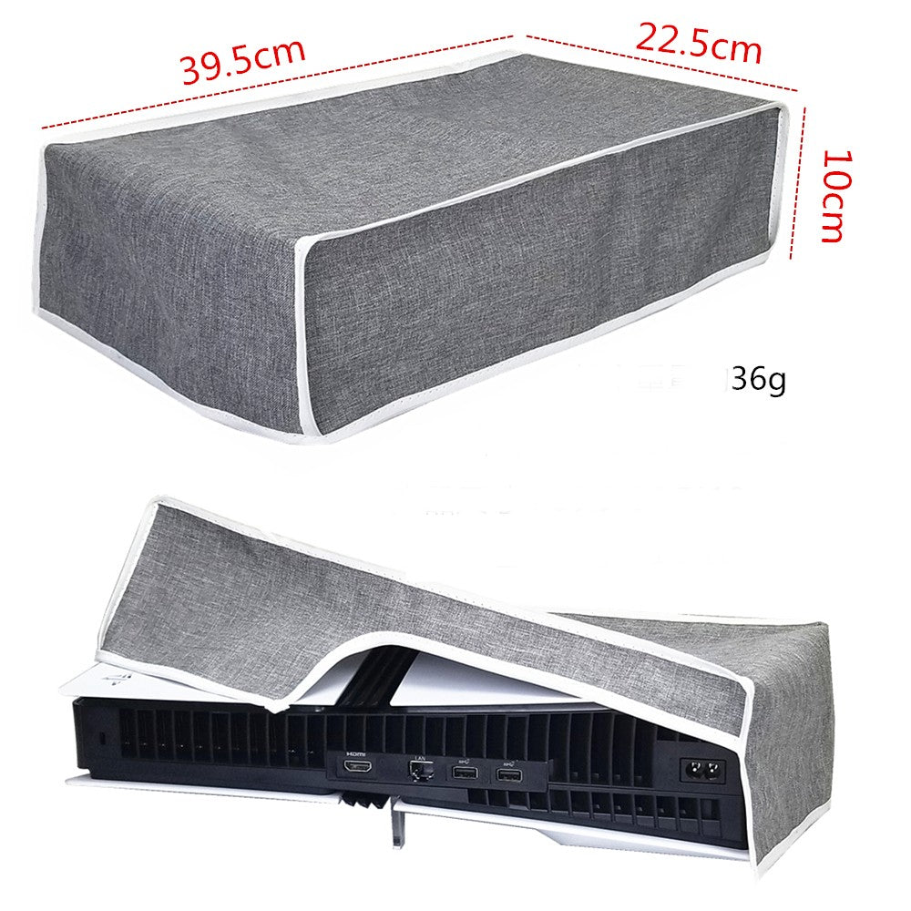 Black/Gray Anti-Scratch Dustproof Protective Cover For PS5 Pro Console Gaming Accessories Horizontal Oxford Cloth Dust Cover