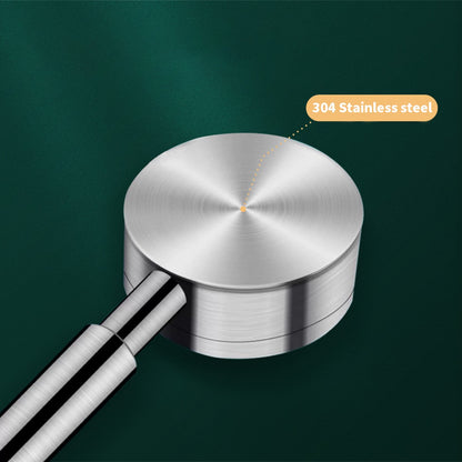 SUS 304 Stainless Steel Bathroom Handheld Shower Head High Pressure Water Saving Sprayer Nozzle Supercharged Rainfall Showerhead