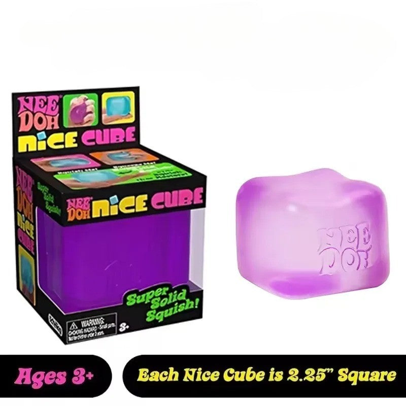 3pcs Nee Doh Jellyfish & Cube Squish Toy - Soft Jelly Squeeze Stress Relief Fidget, Sensory NeeDoh for Kids & Adults 2026@?