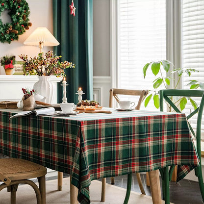 Checkered Tablecloth Kitchen, Wedding, Holiday Table Decoration Tablecloth, Outdoor Picnic Tablecloth