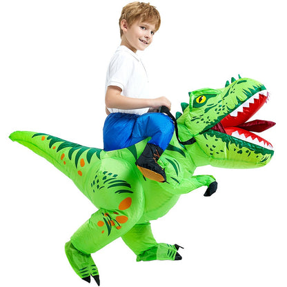 Children/Adults Dinosaur Inflatable Clothing Anime Riding Role Playing Clothing Kindergarten Performance Party Festival Props