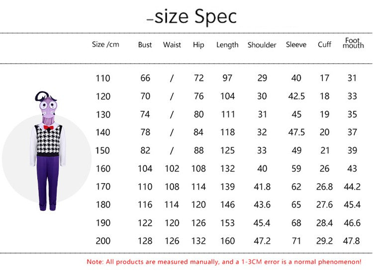 Anime Movie Inside out 2 Joy Cospaly Costume Envy Anxiety Ennui Cos Outfits For Adult Kids Halloween Stage Performance Costume