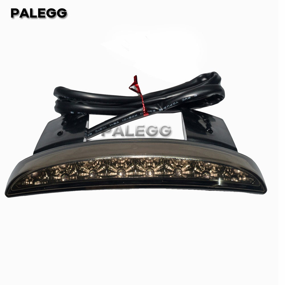 Lâmpadas de Freio Traseiro de Moto Sinal de Virar Esquerda Direita Borda do Paralama Traseiro Para Harley Touring Sportster XL 1200 883