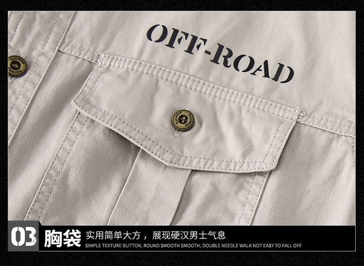 Green Black Cargo Long Sleeves Shirts For Men's 2024 Spring Autumn Design Brand Oversize 4XL 5XL Military Clothes Casual Blouse