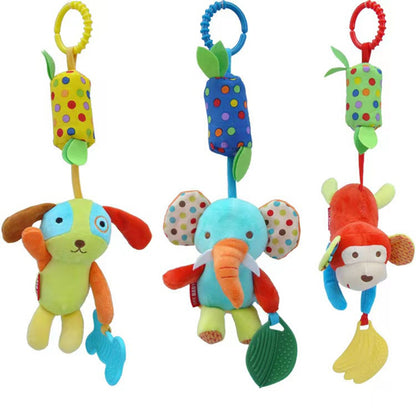 Wind chime baby stroller pendant with bell and dental glue Newborn 0-3 year old baby toy