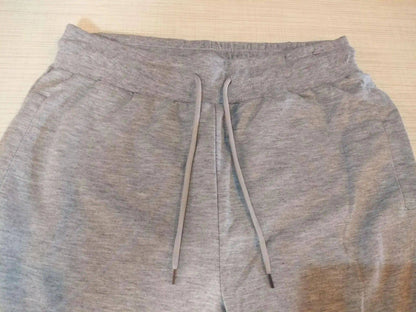 Calça Casual Masculina Moletom Jogger Tamanho Grande Cintura Elástica Esportiva Casual Calças Soltas Roupas Fitness Primavera Seção Fina