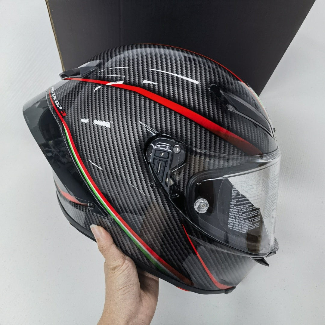 Capacete Unissex Pista Fechado para Moto Off-Road de Corrida Segurança Capacete de Proteção Aprovado ECE DOT Capacete de Ciclismo