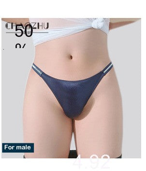 Tight Feelling Men's Underwear Stretch Seamless Unisex Men Women Panties G String Universal Tangas Hombre Sexi Men's Lingerie