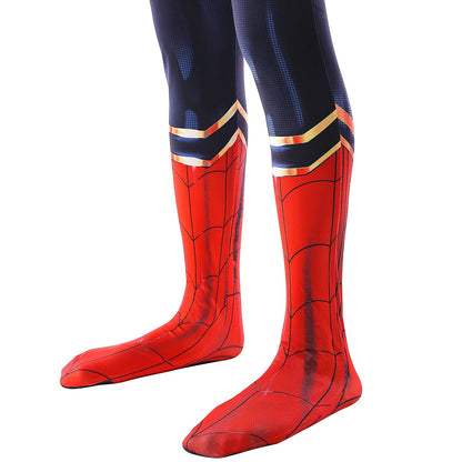 Anime Superhero Costume Miles Morales Cosplay Zentai Bodysuit Halloween Costumes Kids Superhero Costumes Movie Characters