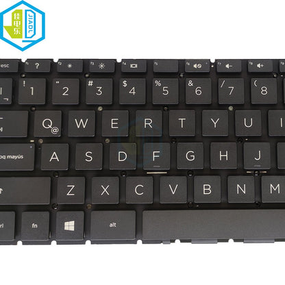 Latin Spanish Keyboard For HP 240 G7 245 G7 246 G7 14-CE 14-DK 14-DK0000 14-DK1003DX 14-DQ 14-DQ0000 L15599-151 L23241-161