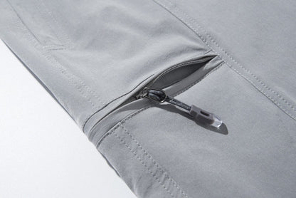 2025 Zip Off Hiking Pants Convertible Shorts Mens Cargo Work Pants Lightweight Breathable Trousers Workwear Outdoor Casual Pants