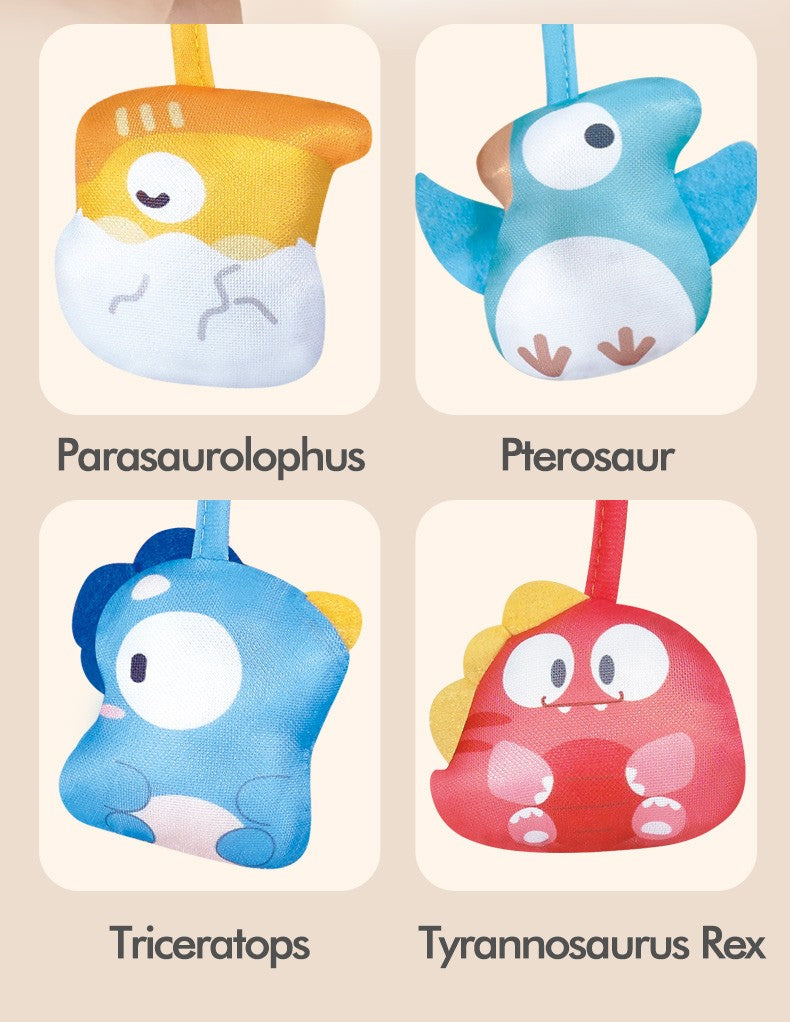 Hanging Bell Baby Stroller Bed Clip Safety Seat Hand Bell Pendant Colorful Multifunctional Soft Toys Stroller Mobile 0-12 Gift