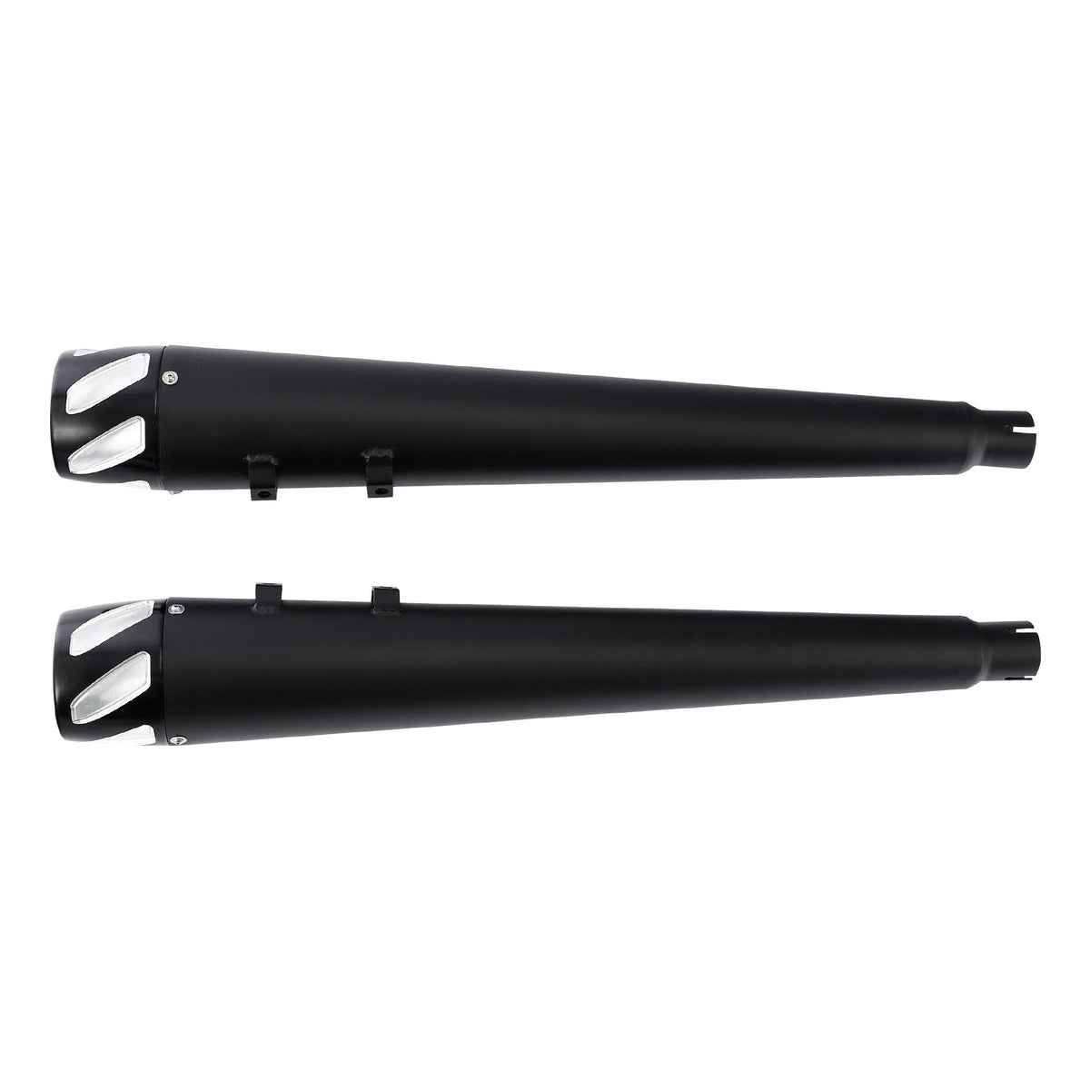 Motorcycle 4" Slip-on Mufflers Exhaust Pipes For Harley Touring Electra Street Glide 1995-2016