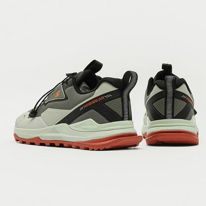 HOBIBEAR Unisex Running Shoes Elastic Band Hiking Sneakers Lightweight Breathable Casual Shoes