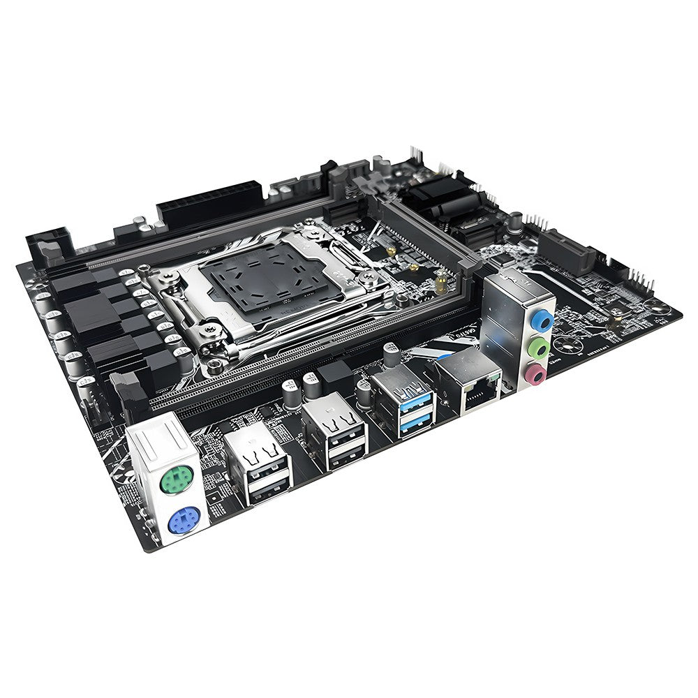 Conjunto de placa-mãe MOUGOL X99 com CPU Intel Xeon E5 2650 V4 DDR4 de canal duplo 16Gx1 2133MHz RAM para componentes de computador gamer