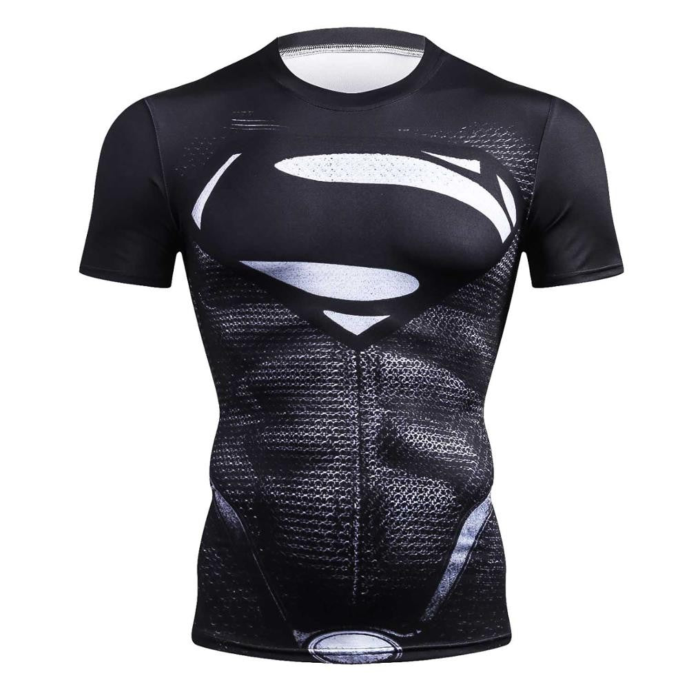 panther Summer Comics 3D Printed T Shirt Men Compression Fashion Short Sleeve Men T Shirt Tops Tees For Cosplay Costume