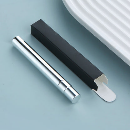 50pcs/Lot Perfume Bottle With Box Electroplated Spray Bottles Atomizer Parfum With Square Package Box Print LOGO Pay Extra