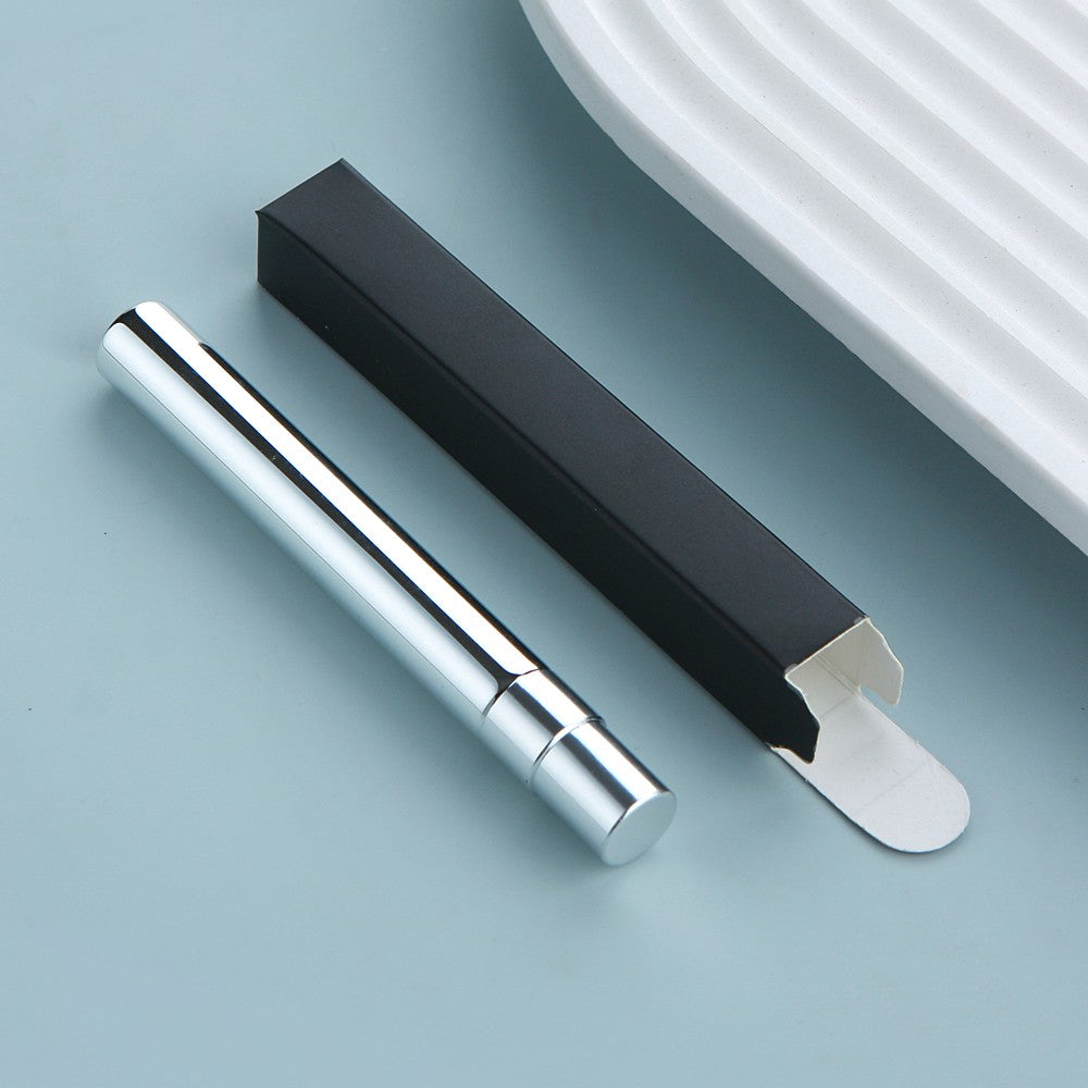 50pcs/Lot Perfume Bottle With Box Electroplated Spray Bottles Atomizer Parfum With Square Package Box Print LOGO Pay Extra