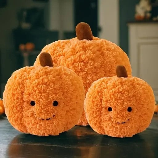 Pumpkin Plush Pillow Halloween Pumpkin Toy Decorative Pillow Cushion Home Decoration Party Favors Halloween Decor Christmas Gift