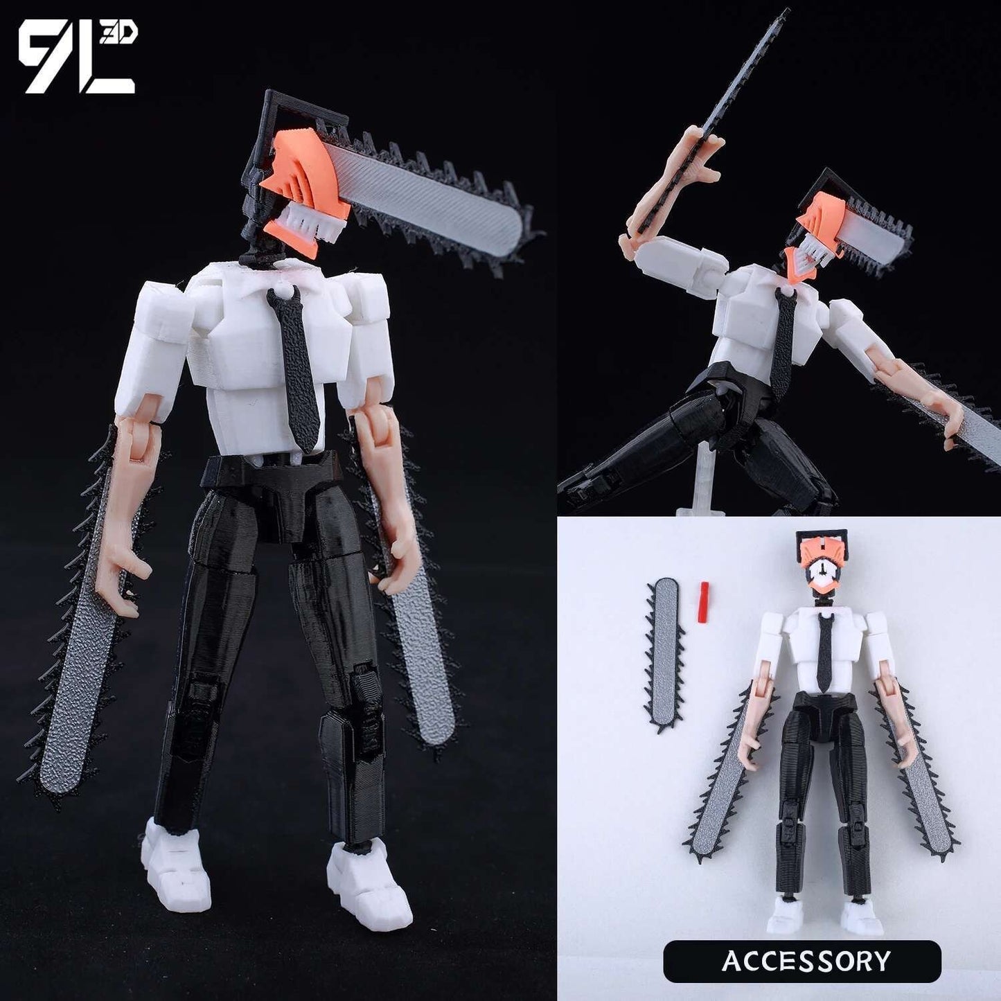 Boneco de Ação Multiarticulado 3D Impresso Dummy13 Homem-Aranha 9L3D Colecionável Marvel com Braços Articulados Boneco para Animação Stop Motion