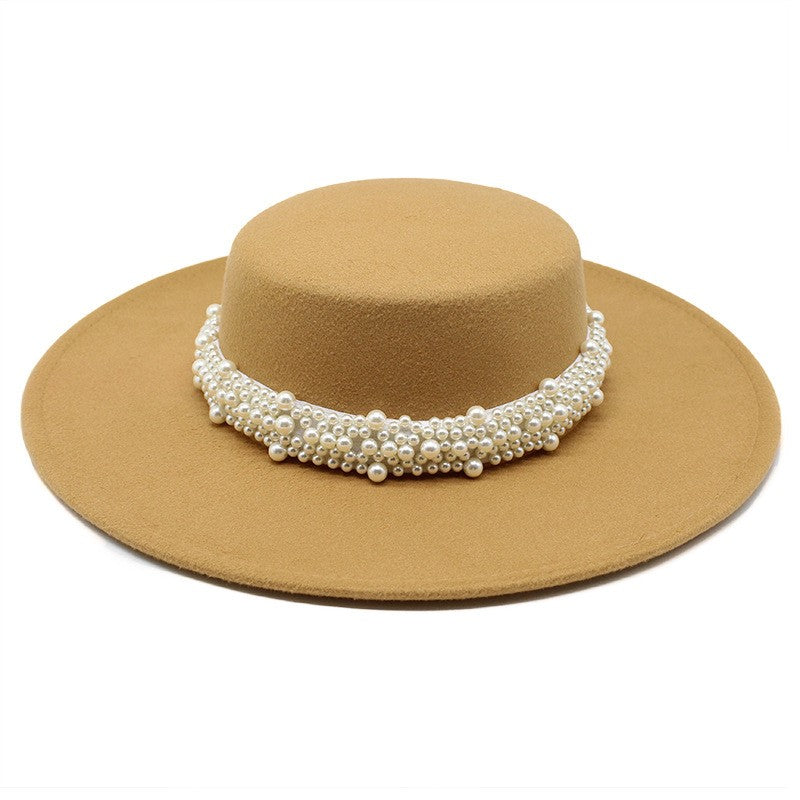 CHAPÉU FEMININO Chapéu Coco Chapéu Fedora Para Mulheres Chapéu Branco Plano Cinto De Luxo Senhoras Chapéu De Casamento Chapéus Fedora Outono Inverno ?????