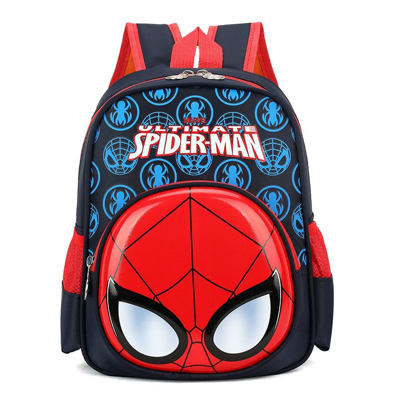 Mochila Infantil Homem-Aranha, Mochila Escolar Masculina Homem-Aranha, Mochila Dupla Infantil para Jardim de Infância, Presente de Halloween e Natal