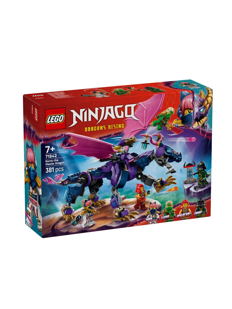 Lego Ninjago 71842 Quebra-Cabeça de Imagens de Dragão Mestre do Dragão Brinquedo de Bloco de Construção Montado Presente de Dia das Crianças