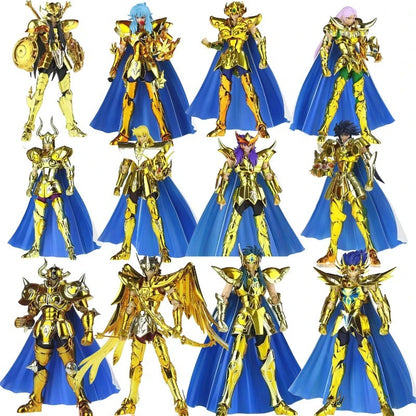 EM ESTOQUE CS Modelo Saint Seiya Myth Cloth EX Sagitário Aiolos/Capricórnio Shura/Gêmeos Saga/Libra Dohko Boneco de Ação