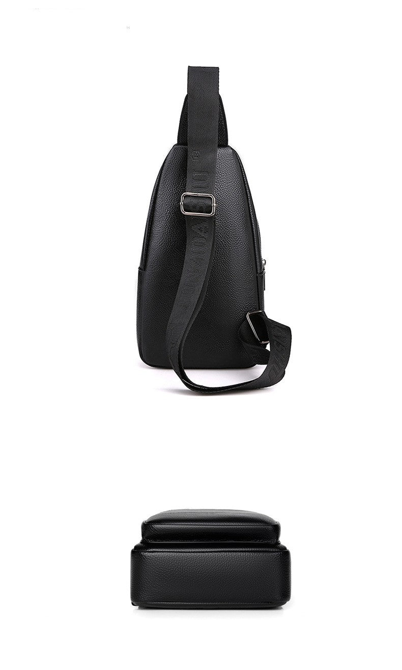 Luxury Brand Kangaroo Leather Men Chest Bag Travel Hiking CrossBody Bag Male Messenger Bag For Men Leather Chest Pack Sling Bag