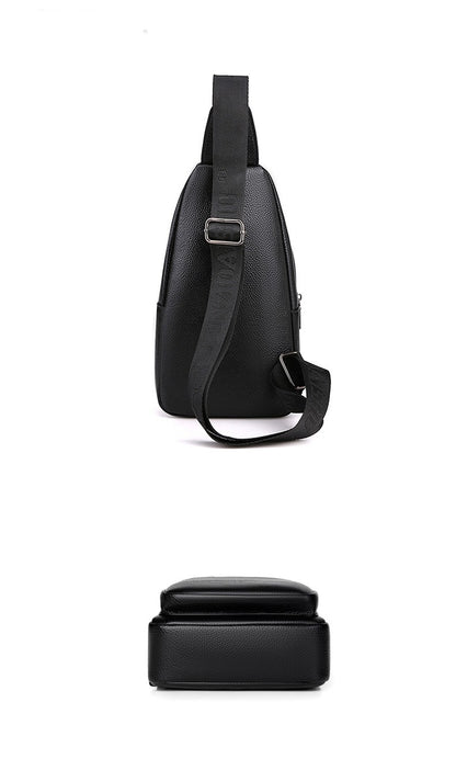 Luxury Brand Kangaroo Leather Men Chest Bag Travel Hiking CrossBody Bag Male Messenger Bag For Men Leather Chest Pack Sling Bag