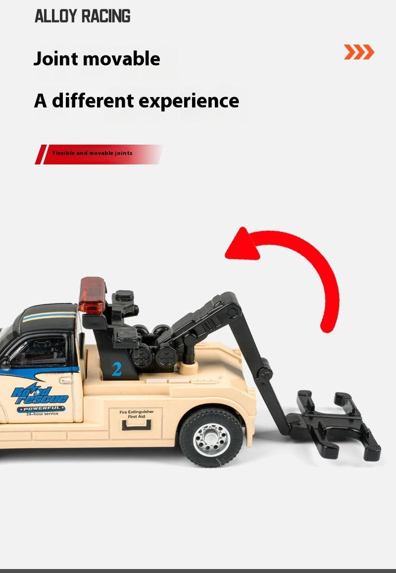 Modelo de Cabine de Caminhão em Liga 1:64, Estilo Retrô com Motor de Fricção, Brinquedo Perfeito para Crianças, Item de Colecionador em Miniatura